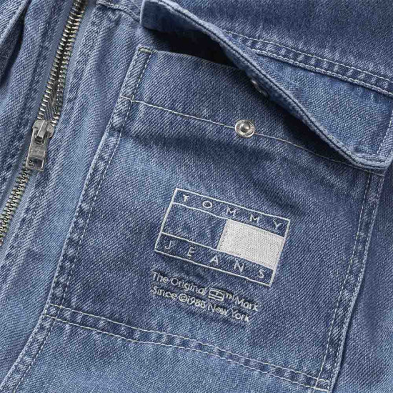 Tommy Hilfiger Ανδρικό Jacket Denim Zip Shacket